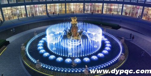 四川喷泉设计效果图 四川喷泉设计效果图