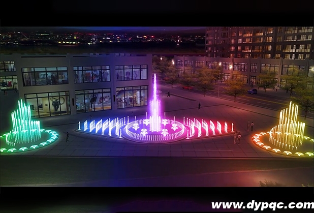 水景喷泉效果图 水景喷泉效果图