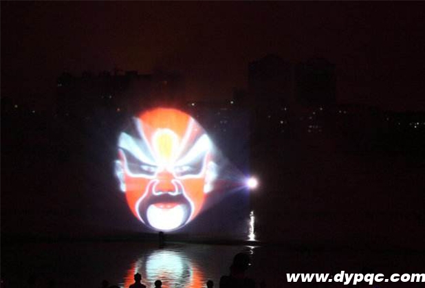 激光水幕电影文化脸谱 激光水幕电影文化脸谱