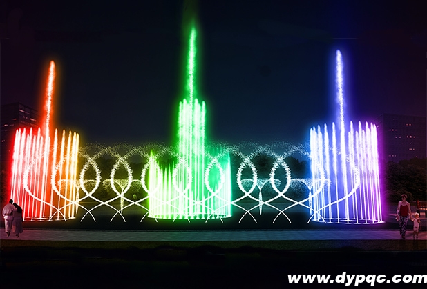 数控摇摆喷泉效果图 数控摇摆喷泉效果图