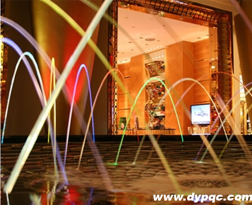 酒店入口的波光泉应用场景 酒店入口的波光泉应用场景