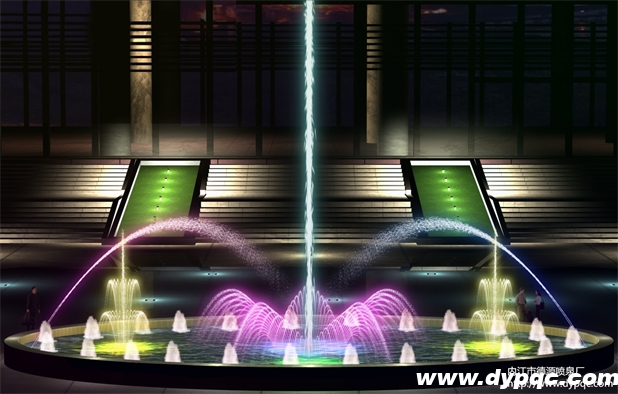 四川达州森林家苑水景喷泉效果图 四川达州森林家苑水景喷泉效果图