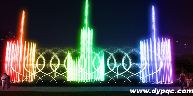 高喷组合及数控一维效果图