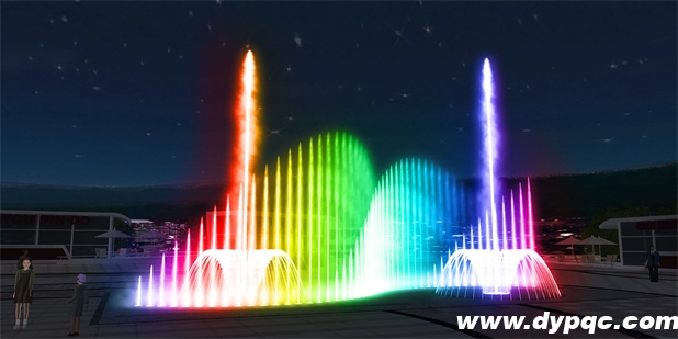 贵州安顺广场旱式音乐喷泉更新升级工程效果图一 贵州安顺广场旱式音乐喷泉更新升级工程效果图一