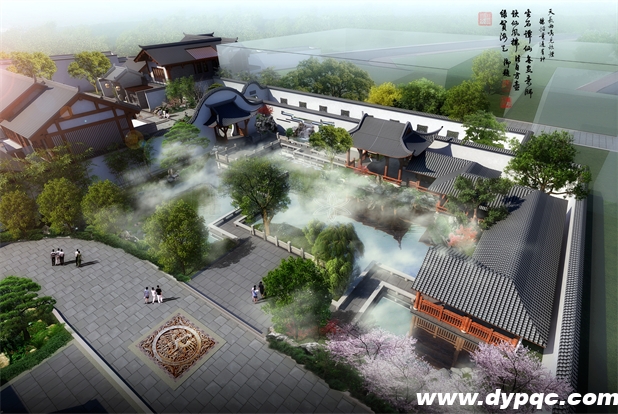 贵州兴义飞洋华府雾森日间效果图 贵州兴义飞洋华府雾森日间效果图