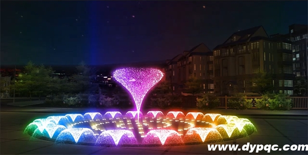 变频驱动百变喷头应用效果图