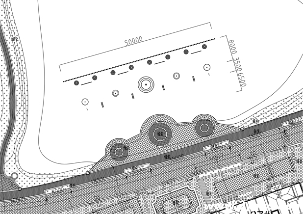 内蒙古包头人工湖音乐喷泉区位图