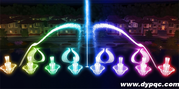 鲲鹏展翅+三番花柱效果图