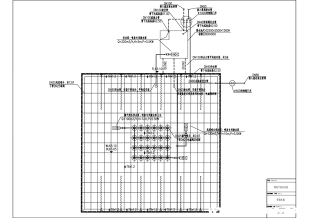 湖南衡阳金钟大悦城商业街旱式音乐喷泉CAD平面图