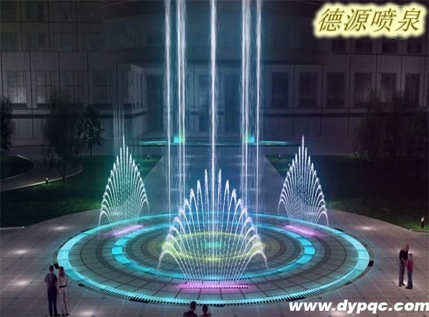 重庆水轮机厂音乐喷泉-蒸蒸日上效果图 重庆水轮机厂音乐喷泉-蒸蒸日上效果图