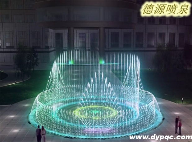 重庆水轮机厂音乐喷泉-内抛花篮效果图 重庆水轮机厂音乐喷泉-内抛花篮效果图