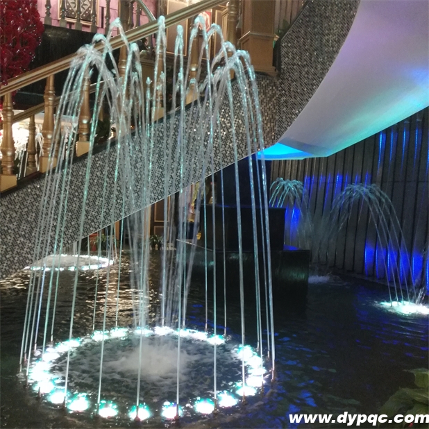 重庆KTV室内喷泉现场实拍