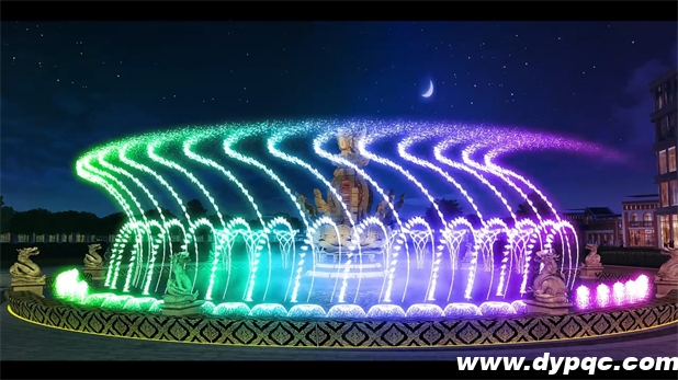 万象世贸中心音乐喷泉设计,数控摇摆喷泉设计 万象世贸中心音乐喷泉设计,数控摇摆喷泉设计