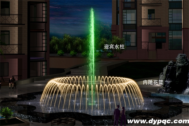 内江新视野门窗幕墙公司喷泉效果图 内江新视野门窗幕墙公司喷泉效果图