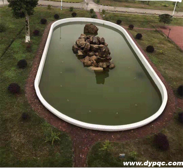 梁平海螺水泥厂原水池污染严重