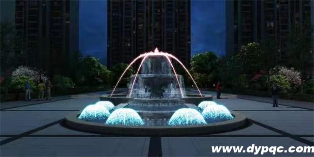 四川隆昌小区雕塑水景喷泉效果图 四川隆昌小区雕塑水景喷泉效果图