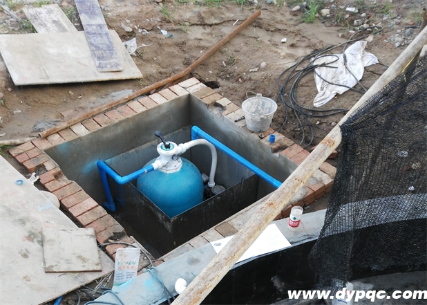 循环水过滤系统安装实拍 循环水过滤系统安装实拍