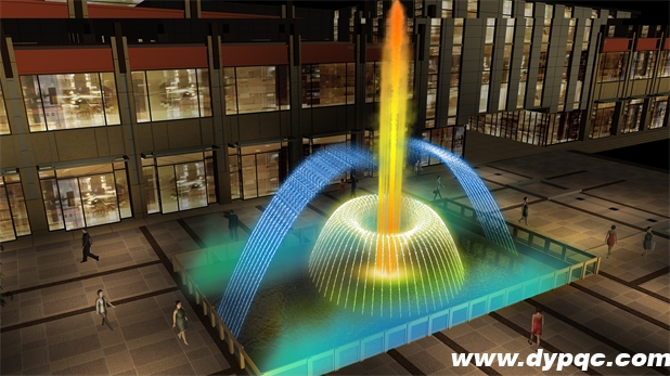 眉山布拉格广场音乐喷泉效果图 眉山布拉格广场音乐喷泉效果图