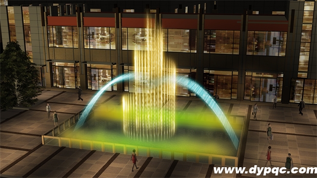 洪雅布拉格广场音乐喷泉效果图 洪雅布拉格广场音乐喷泉效果图