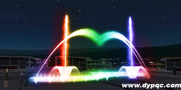 贵州安顺广场旱式音乐喷泉更新升级工程效果图二 贵州安顺广场旱式音乐喷泉更新升级工程效果图二