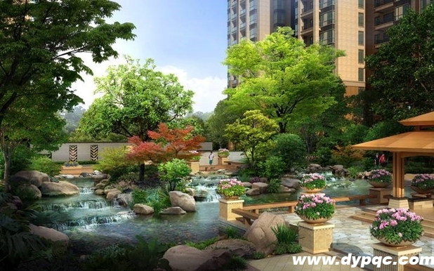 庭院叠水景观喷泉 庭院叠水景观喷泉