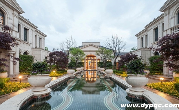 欧式风格景观水池 欧式风格景观水池