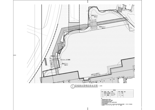 仙山里三期景观湖雾森CAD平面图 仙山里三期景观湖雾森CAD平面图