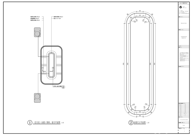 成都华润置地十陵售楼处接待前厅水帘设备CAD平面图