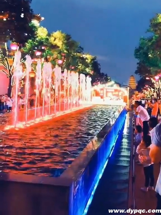 互动矩阵喊泉示意图 互动矩阵喊泉示意图