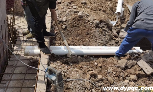 清鸥十三樾穿线管预埋施工现场 清鸥十三樾穿线管预埋施工现场