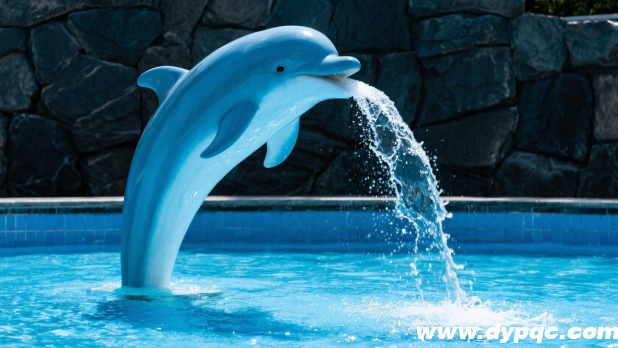 海豚雕塑水景 海豚雕塑水景