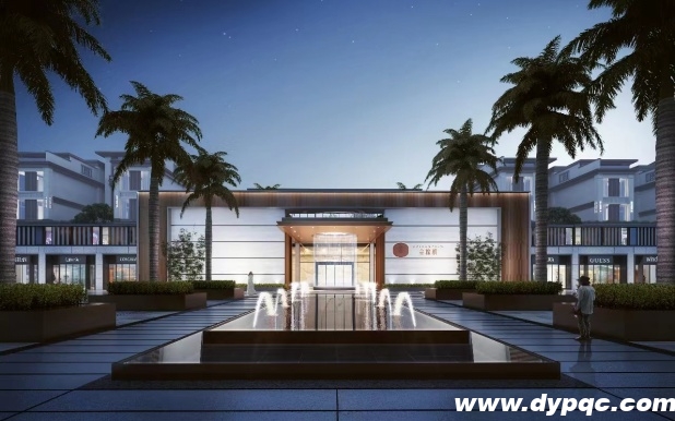 三森安合御府售楼部水景喷泉效果图 三森安合御府售楼部水景喷泉效果图