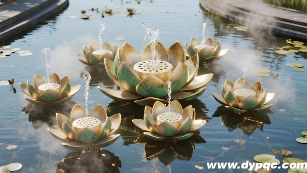 莲韵禅意生态雕塑水景 莲韵禅意生态雕塑水景