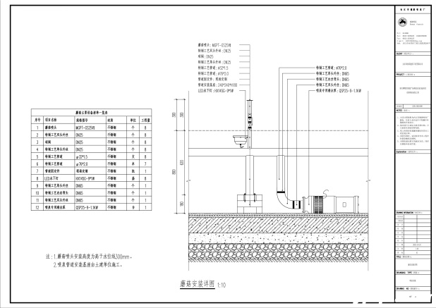 自贡彩灯博物馆蘑菇CAD安装详图 自贡彩灯博物馆蘑菇CAD安装详图