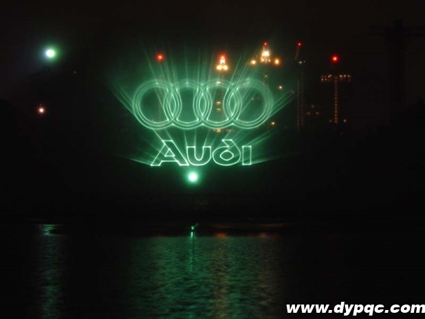 水幕激光应用于品牌宣传 水幕激光应用于品牌宣传