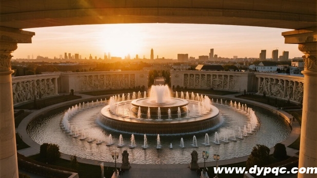 欧式古典浮雕与现代水景 欧式古典浮雕与现代水景