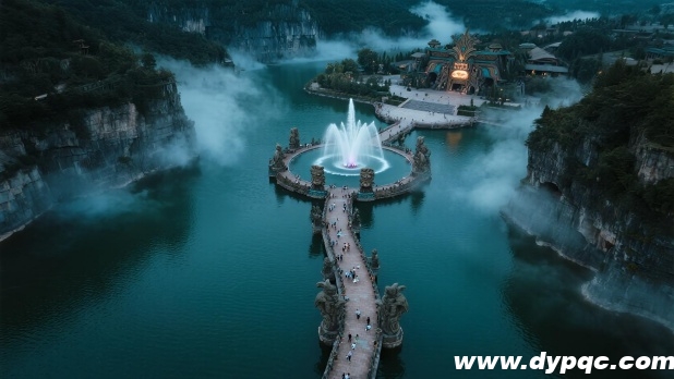 文旅景区水景动线设计