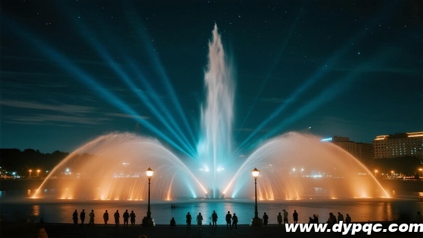河道夜景音乐喷泉灯光秀 河道夜景音乐喷泉灯光秀