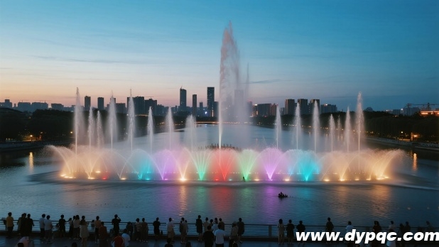 河道音乐喷泉打造城市天际线 河道音乐喷泉打造城市天际线