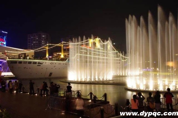 深圳海上世界音乐喷泉