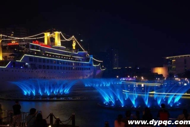 深圳海上世界音乐喷泉