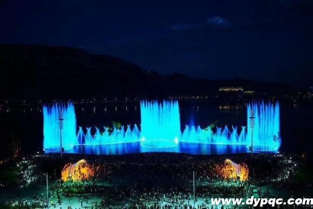 朝阳大凌河音乐喷泉