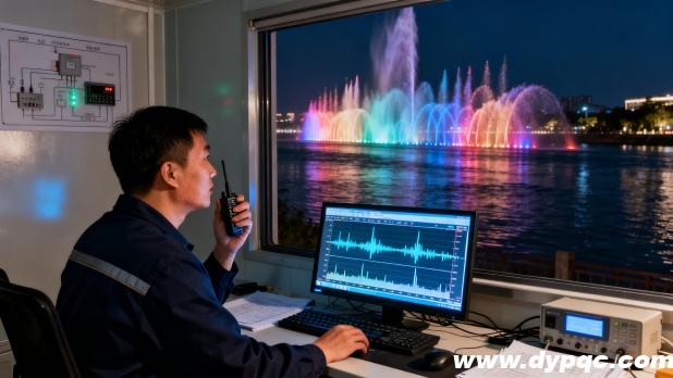 河道音乐喷泉程序调试 河道音乐喷泉程序调试