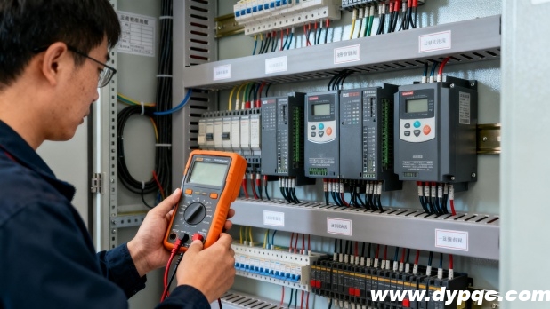 喷泉控制柜接线调试现场 喷泉控制柜接线调试现场