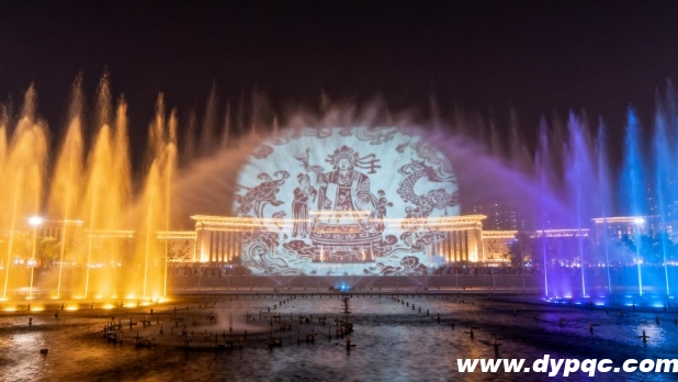 城市文化广场音乐喷泉光影秀 城市文化广场音乐喷泉光影秀