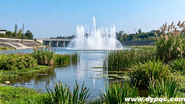 音乐喷泉与自然湿地景观结合 音乐喷泉与自然湿地景观结合