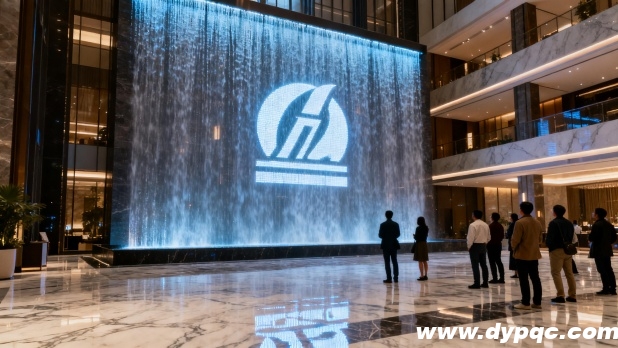 室内水帘LOGO投影 室内水帘LOGO投影