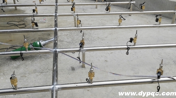 喷头安装施工现场 喷头安装施工现场