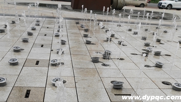 隐蔽喷头调试效果 隐蔽喷头调试效果