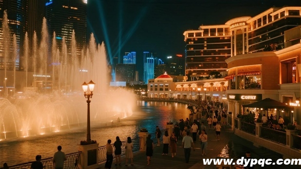 喷泉表演成夜间经济核心吸引物 喷泉表演成夜间经济核心吸引物